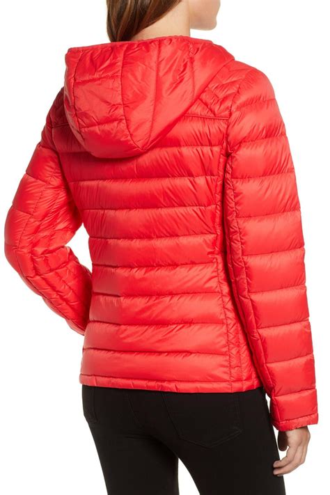 michael kors red puffer coat|michael kors puffer coat ladies.